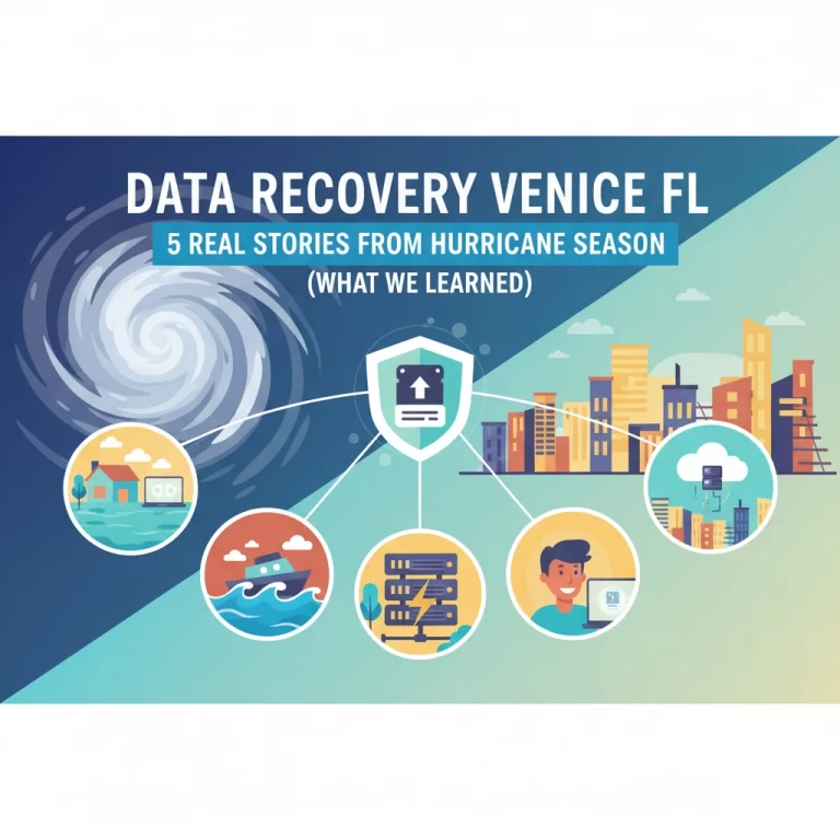 Read more about the article Data Recovery Venice FL: 5 Real Stories from Hurricane Season (What We Learned)