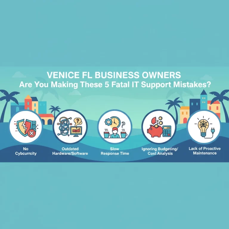 Read more about the article Venice FL Business Owners: Are You Making These 5 Fatal IT Support Mistakes?