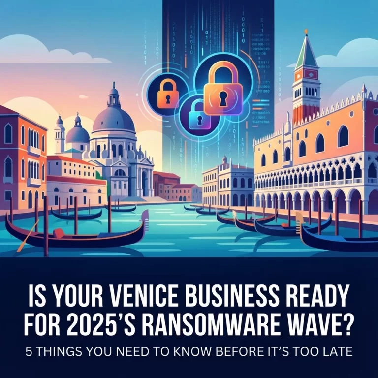 Read more about the article Is Your Venice Business Ready for 2025's Ransomware Wave? 5 Things You Need to Know Before It's Too Late