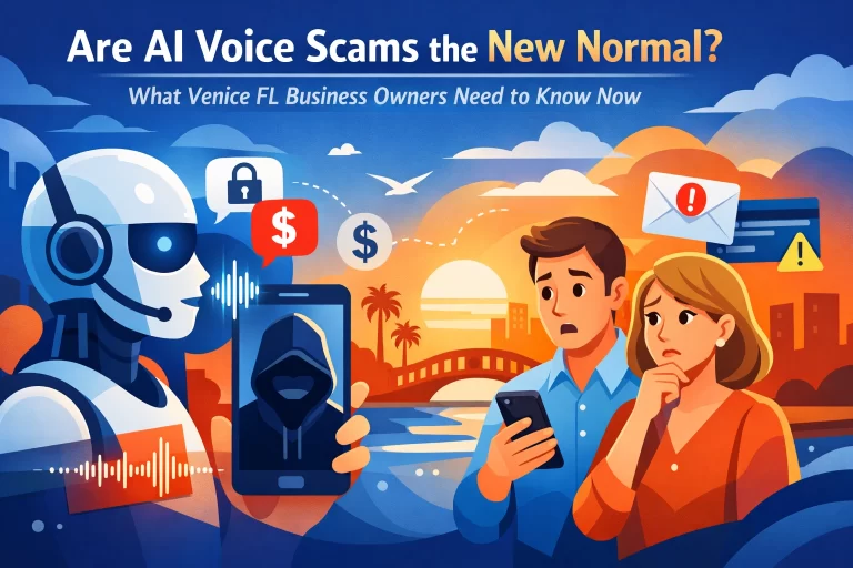 Read more about the article Are AI Voice Scams the New Normal? What Venice FL Business Owners Need to Know Now